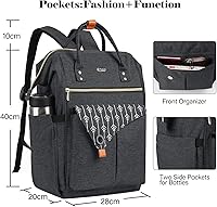 RJEU Women Backpack Travel Laptop Bag 15.6 Inch — image 5