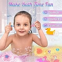 Toidgy Mermaid Bath Bombs for Kids with Surprise Toys Inside, 8 Pcs — image 5