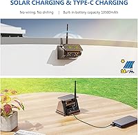 DVKNM AP1 WiFi Magnetic Solar Wireless Backup Camera — image 3