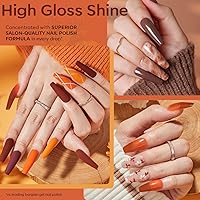 Modelones 24 PCS Gel Nail Polish Kit, A Cozy of the Fall — image 3