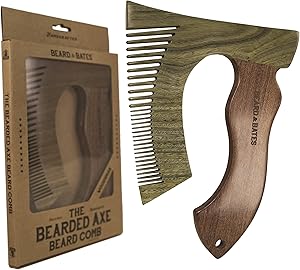 Bearded Axe Beard Comb | Green & Golden Sandalwood Review