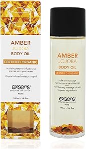 EXSENS Amber Jojoba Crystal Infused Moisturizing Body Oil 100mL Review