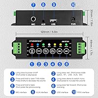 STUDIOFINIX 4-Channel Mini Bluetooth Amplifier 120W — image 2