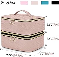 LUXJA Detachable 2 Layers Nail Polish Organizer - Pale Rose — image 5