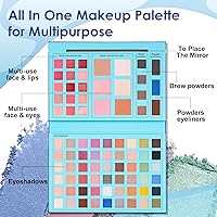 Color Nymph 54-Color Eye Shadow Palette Blue — image 2