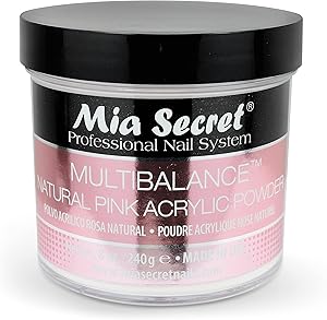 Mia Secret Multibalance Natural Pink Acrylic Nail Powder 8oz Review