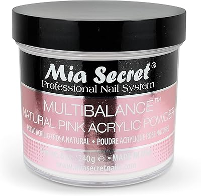 Mia Secret Multibalance Natural Pink Acrylic Nail Powder 8oz