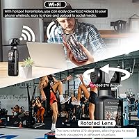 ZOMFOM 4K Body Camera with External Microphone — image 6