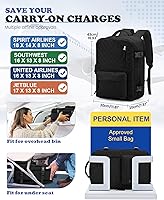 WONHOX Travel Vacuum Storage Backpack with Air Pump — image 2