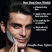 Beau Brummell Men’s Face Mask Detoxifying Facial Treatment 5oz — image 4