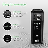 APC BR1000MS 1000VA Sine Wave UPS Battery Backup — image 6