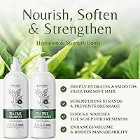 Edenika Botanicals Tea Tree Oil Shampoo and Conditioner Set, 16oz Each — image 2