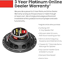 BOSS Audio Systems CH6530B 6.5 Inch 3-Way Coaxial Car Door Speakers — image 4