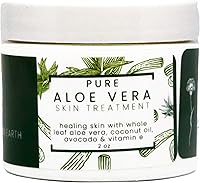 Made from Earth Pure Aloe Vera Treatment with Organic Coconut, Olive Oil & Vitamin E 2oz — image 1