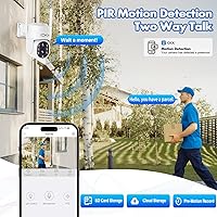 CKK 2K Dual Lens PTZ Security Camera System with 10″ LCD and 1TB HDD — image 7