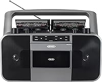 Jensen MCR-1500 Portable Stereo CD Player and Dual-Deck Cassette Player/Recorder — image 4