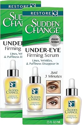 Sudden Change Instant Under-Eye Firming Serum - 0.23 oz, Pack of 2