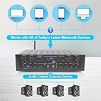 Pyle PTA44BT.5 500W Bluetooth Karaoke Amplifier — image 4