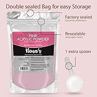 Nena's 16oz Acrylic Liquid Monomer + 16oz Clear Acrylic Powder Pink — image 5