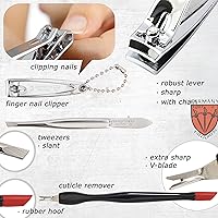 3 Swords Germany 7-Piece Manicure Pedicure Grooming Kit — image 4