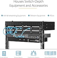 StarTech 2-Post 15U Wall Mount Network Rack — image 4