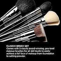 Sigma Beauty Makeup Brush Set – Set of 5 Brushes for Full Face — image 3