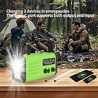 LUOZROLL 20000mAh Emergency Crank Radio — image 5
