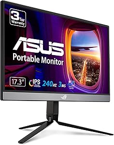 ASUS ROG Strix XG17AHP 17.3″ Portable Gaming Monitor Review