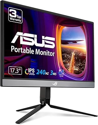 ASUS ROG Strix XG17AHP 17.3″ Portable Gaming Monitor