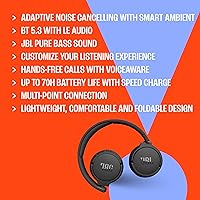 JBL Tune 670NC Wireless On-Ear Headphones — image 5
