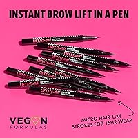 NYX PROFESSIONAL MAKEUP Lift & Snatch Eyebrow Tint Pen, Ash Brown (Pack of 2) — image 2