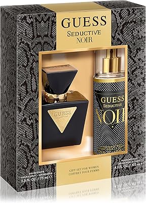 GUESS Seductive Noir Eau de Toilette & Fragrance Mist Set 2.5oz + 4.2oz