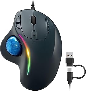 PORLEI TM551 Wired Trackball Mouse Review