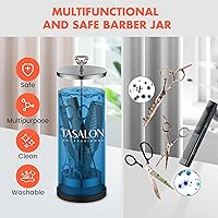 TASALON Barber Jar with Crystal Handle (45.5 oz) — image 4