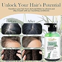 OilnGlow USDA Organic Rosemary Hair Growth Shampoo 10 Fl. Oz — image 4