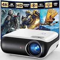 HAPPRUN H1 Native 1080P Bluetooth Projector — image 1