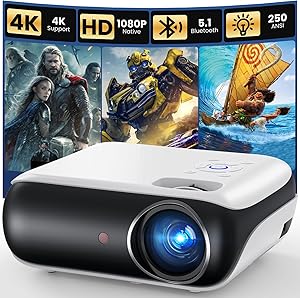 HAPPRUN H1 Native 1080P Bluetooth Projector Review