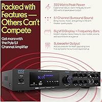 Pyle PDA8BU Bluetooth Audio Amplifier — image 7