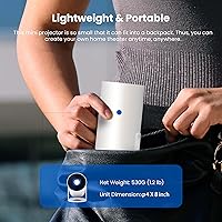 ShelfElites HY300Pro Portable Mini Projector — image 7