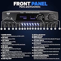 Pyle PT260A 200W Home Audio Power Amplifier — image 2