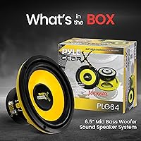 Pyle PLG64 6.5-inch Mid Bass Woofer — image 5