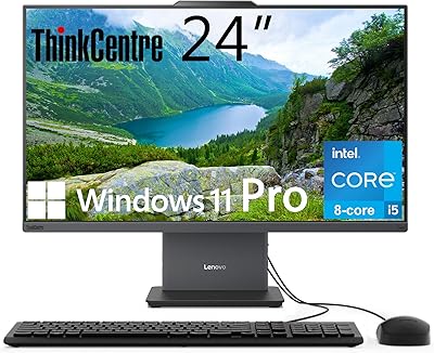 Lenovo ThinkCentre All-in-One i5-13420H 16GB 256GB 24″