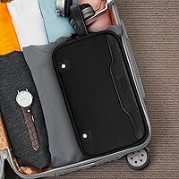 Wedama Toiletry Bag for Men, Black — image 9