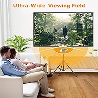 VISULAPEX 80-Inch Projector Screen with Stand — image 8