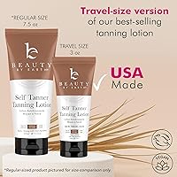 Beauty by Earth Tanning Lotion Self Tanner Travel Size 3.84oz — image 3