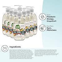 Seventh Generation Hand Soap, Mandarin Orange & Grapefruit, 12 Fl Oz (Pack of 8) — image 9