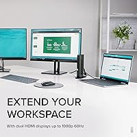 Plugable UD-3900Z USB 3.0 and USB-C Universal Laptop Docking Station — image 3