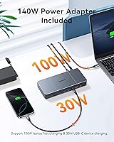 ZMUIPNG DisplayLink Docking Station 18-in-1 for MacBook & USB-C Laptops — image 7