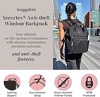 Baggallini Securtex Anti-Theft Windsor Backpack — image 2