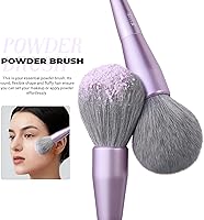 Jessup Luxury Purple 5-Piece Face Brush Set — image 5